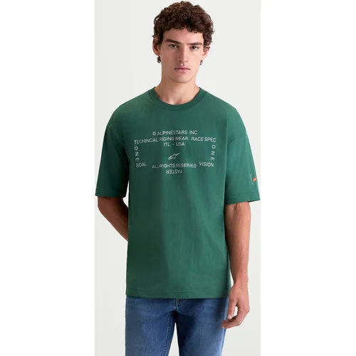 Tričko infinity oversized CSF 1236-72302-60-L (zelená, veľkosť L) /ALPINESTARS/ - obr. 9