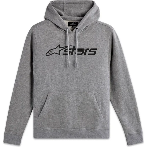Mikina BLAZE HOODIE 3 ALPINESTARS 1244-52030-1126-XL (sivá/čierna, veľkosť XL)