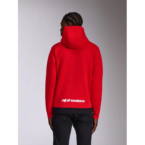 Mikina PARALLEL HOODIE (červená/čierna, veľkosť M) /ALPINESTARS/ - obr. 5