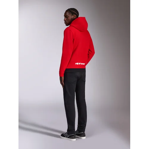 Mikina PARALLEL HOODIE (červená/čierna, veľkosť M) /ALPINESTARS/ - obr. 7