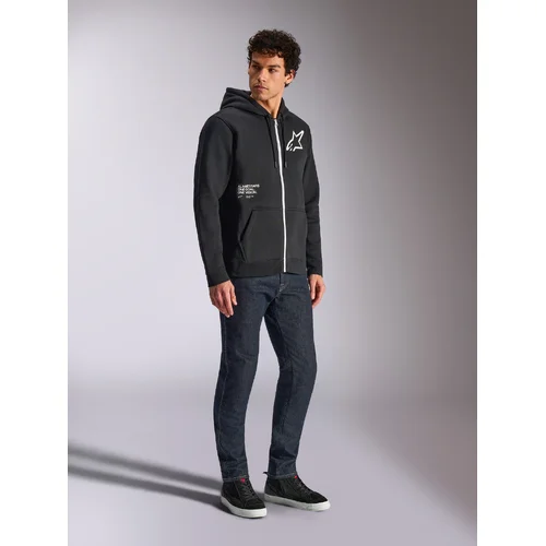 Mikina transverse hoodie (čierna, veľkosť L) /ALPINESTARS/ - obr. 6