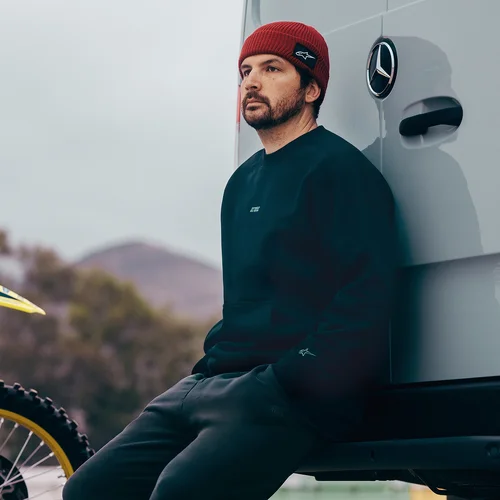 Mikina guise oversized crew (čierna, veľkosť L) /ALPINESTARS/ - obr. 10