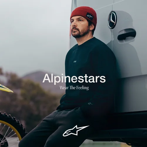 Mikina guise oversized crew (čierna, veľkosť L) /ALPINESTARS/ - obr. 2