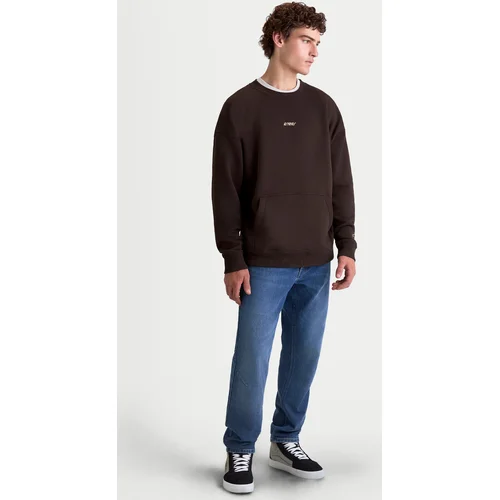 Mikina guise oversized crew (hnedá, veľkosť L) /ALPINESTARS/ - obr. 8