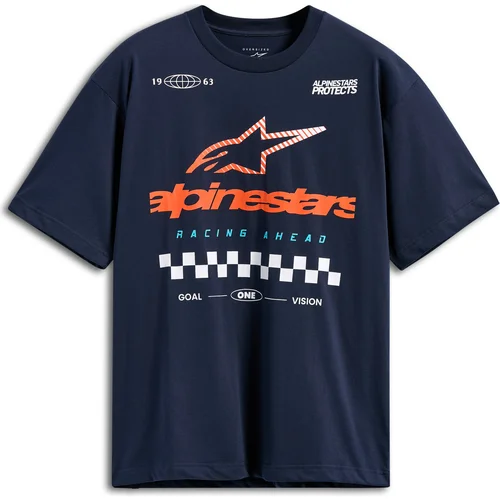 Tričko aplomb oversized CSF ALPINESTARS 1216-72000-70-XXL (modrá, veľkosť 2XL)