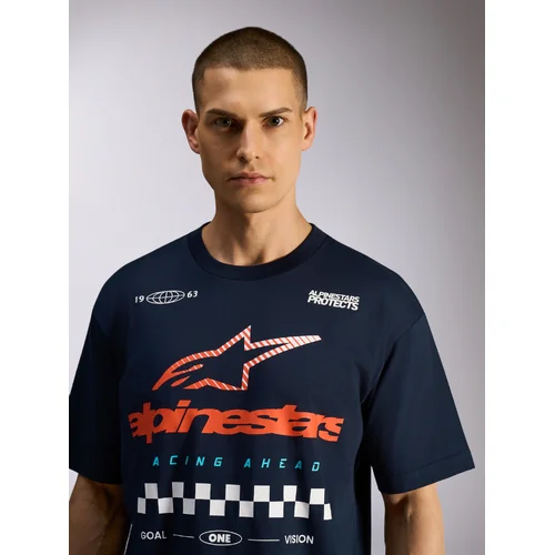 Tričko aplomb oversized CSF 1216-72000-70-L (modrá, veľkosť L) /ALPINESTARS/ - obr. 8
