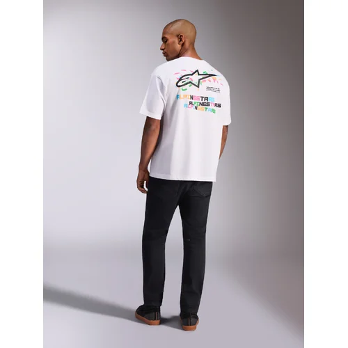 Tričko wild oversized CSF 1216-72050-20-L (biela, veľkosť L) /ALPINESTARS/ - obr. 7