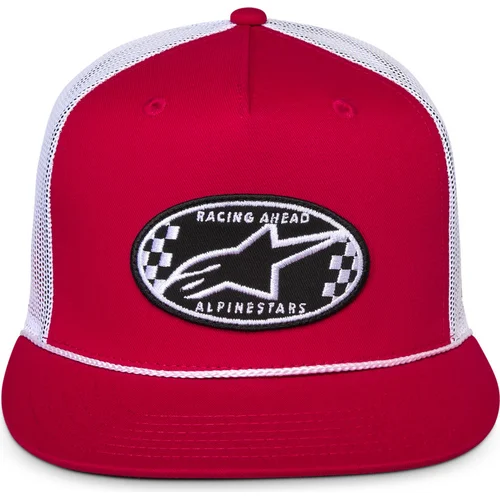 Šiltovka CONTENDER TRUCKER, (červená/biela) /ALPINESTARS/ - obr. 2