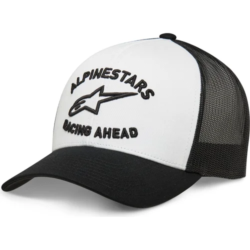 Biela/čierna/biela) ALPINESTARS 1214-81719-2010-TU šiltovka TRIPLE TRUCKER