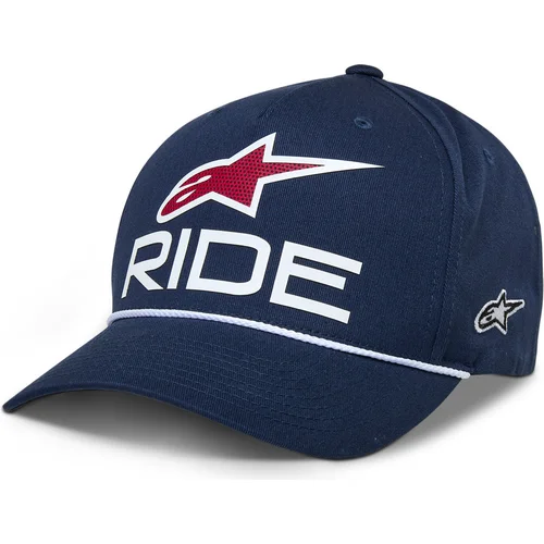 Šiltovka RIDE COMP SNAPBACK, (modrá/biela/červená) /ALPINESTARS/
