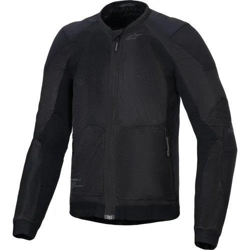 Bunda TROOP-AIR ALPINESTARS 3301225-1100-XXL (čierna/čierna, veľkosť 2XL)