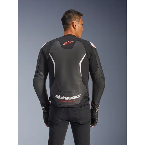 Bunda GP FORCE V2 (čierna/biela/červená, veľkosť 56) /ALPINESTARS/ - obr. 8