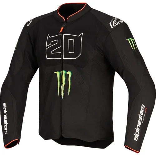 Bunda T-SPS AIR V2 MONSTER FQ20 kolekcia ALPINESTARS 3302126-12-XL (čierna/biela, veľkosť XL)