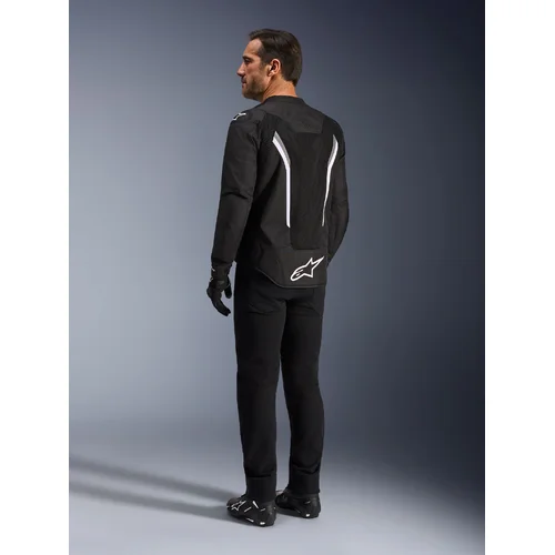 Bunda AST V3 AIR (čierna/biela, veľkosť XL) /ALPINESTARS/ - obr. 7
