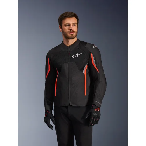 Bunda AST V3 AIR (čierna/červená/sivá, veľkosť M) /ALPINESTARS/ - obr. 3