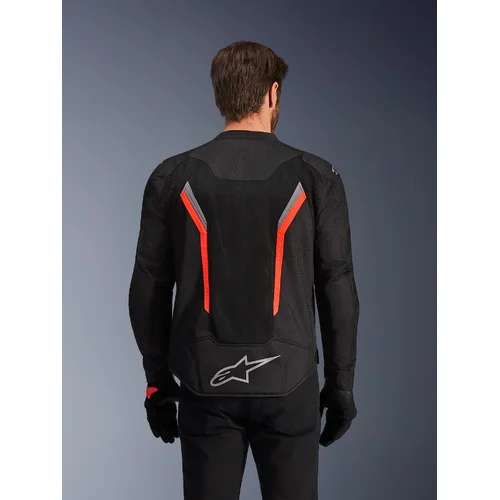 Bunda AST V3 AIR (čierna/červená/sivá, veľkosť M) /ALPINESTARS/ - obr. 5