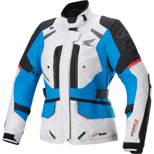 Bunda STELLA ANDES DRYSTAR HONDA kolekcia ALPINESTARS 3217423-9173-S TECH-AIR 5 kompatibilná, (svetlosivá/čierna/modrá/červená, veľkosť S)