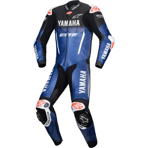Jednodielna kombinéza GP-R7 YAMAHA GYTR kolekcia ALPINESTARS 3150326-7183-52 TECH-AIR ready/kompatibilná, (modrá/čierna/červená, veľkosť 52)