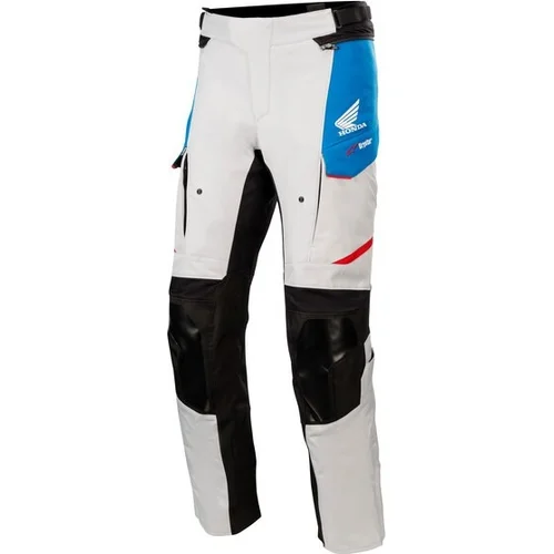 Nohavice ANDES DRYSTAR HONDA kolekcia ALPINESTARS 3227421-9173-S (svetlosivá/čierna/modrá/červená, veľkosť S)