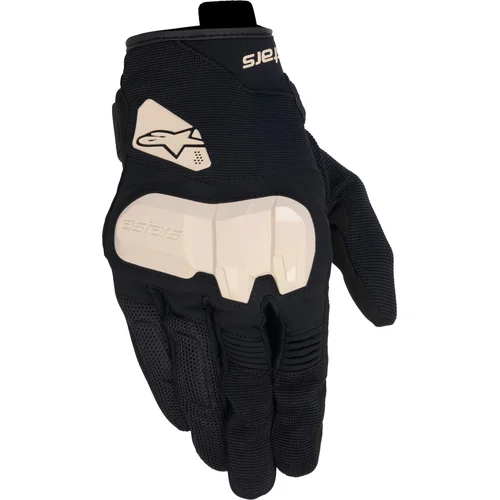 Rukavice CHROME V2 ALPINESTARS 3560925-1492-M (čierna/mandľová, veľkosť M)