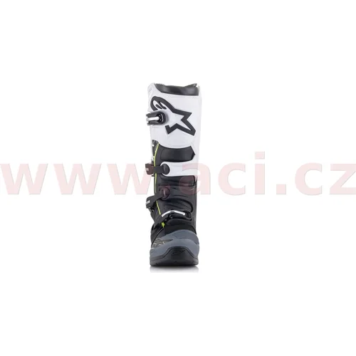 Topánky TECH 5 (čierna/sivá/biela/žltá fluo, veľkosť 43) /ALPINESTARS/ - obr. 3