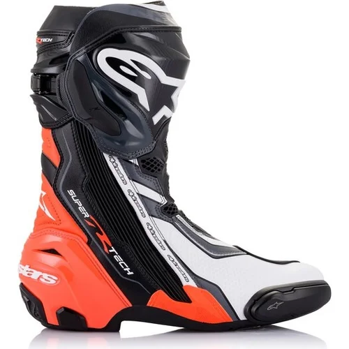 Topánky SUPERTECH R (čierna/červená fluo/biela/sivá, veľkosť 48) /ALPINESTARS/ - obr. 1
