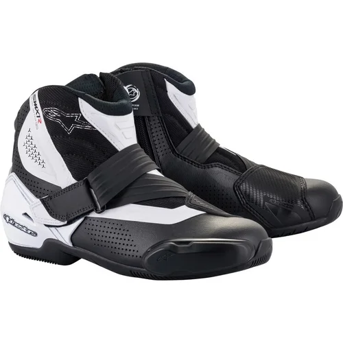 Topánky SMX-1 R VENTED ALPINESTARS 2224021-12-42 (čierna/biela, perforovaná podšívka, veľkosť 42)
