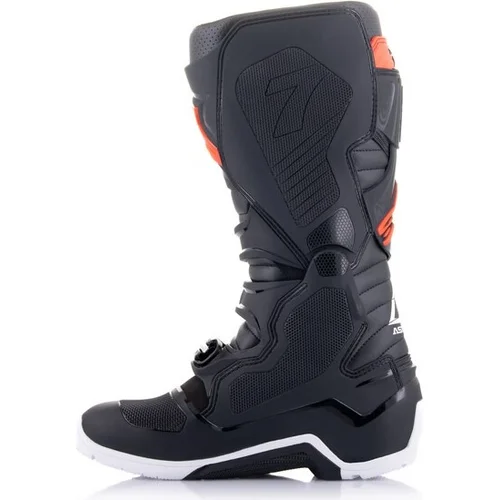 Topánky TECH 7 ENDURO (čierna/červená fluo/biela, veľkosť 49,5) /ALPINESTARS/ - obr. 4