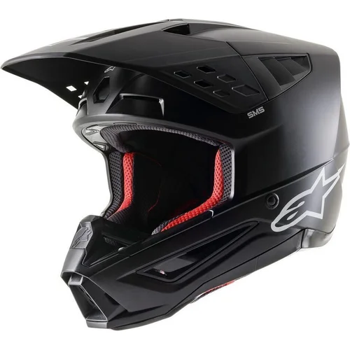 Prilba S-M5 solid helmet ECE ALPINESTARS 8303020-110-2XL (matná čierna, veľkosť 2XL)