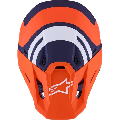Prilba supertech S-M7 core (oranžová/modrá/biela/matná, veľkosť L) /ALPINESTARS/ - obr. 6