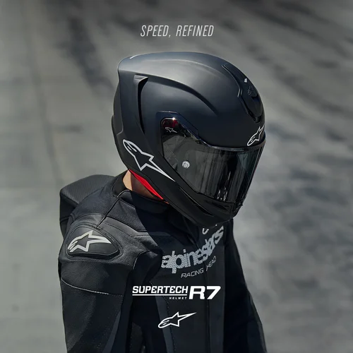 Prilba S-R7 SOLID 8202026-110-L (čierna matná, veľkosť L) /ALPINESTARS/ - obr. 6