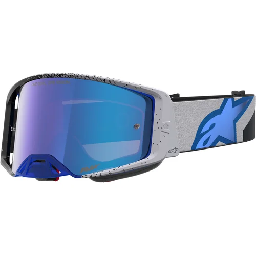 Okuliare SUPERTECH HITEN ALPINESTARS 5100527-7352-TU (čierna/modrá, zrkadlové modré plexisklo) 2027