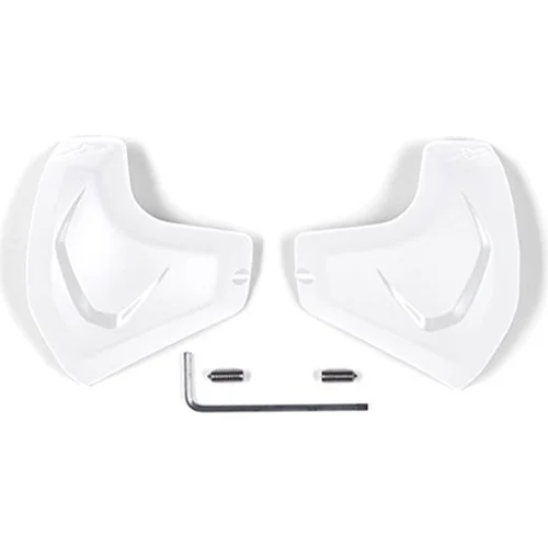 Vymeniteľné abrazívne vložky lakťových sliderov ALPINESTARS 6450018-20-TU (biele)