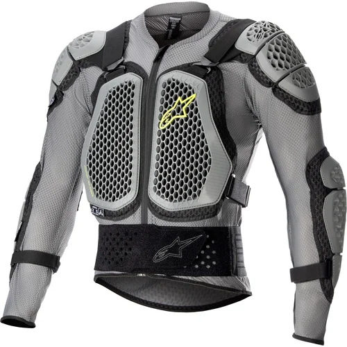Chránič tela BIONIC ACTION 2 ALPINESTARS 6506823-915-XL (sivá/čierna/žltá fluo, veľkosť XL)