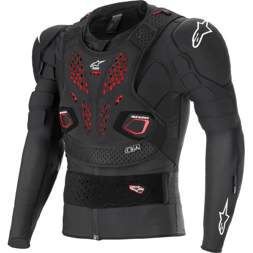 Chránič tela BIONIC PRO V3 PLASMA ALPINESTARS 6500125-132-XXL (čierna/červená/biela, veľkosť 2XL)