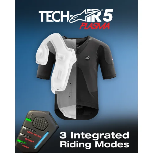 Airbagová vesta TECH-AIR®5 PLASMA systém (čierna, veľkosť 2XL) /ALPINESTARS/ - obr. 10