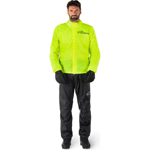 Bunda hurricane rain 2 3200525-55-S (žltá fluo, veľkosť S) /ALPINESTARS/ - obr. 2