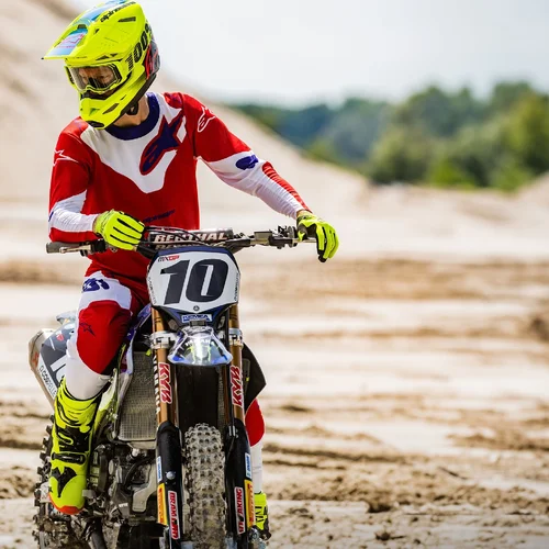 Dres RACER VEIL, (červená/biela, veľkosť S) /ALPINESTARS/ - obr. 2
