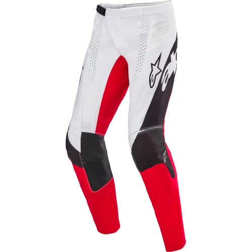 Nohavice TECHSTAR limitovaná edícia DEEP ALPINESTARS 3721725-1532-40 APINESTARS, (čierna/biela/fluorescenčná červená/fluorescenčná oranžová, veľkosť 40)