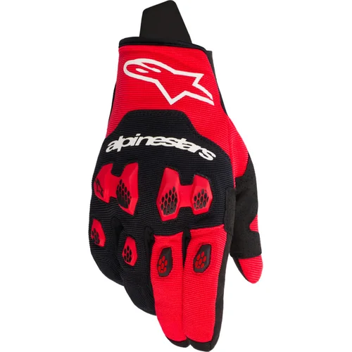Rukavice PRO-DURA ALPINESTARS 3560425-3031-S (červená/čierna, veľkosť S)