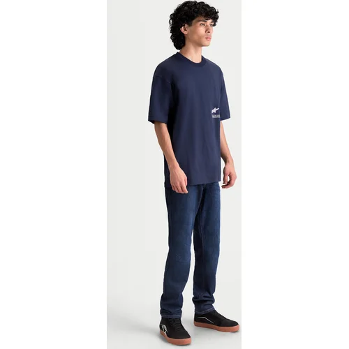 Tričko institute oversized CSF 1236-72306-70-M (modrá, veľkosť M) /ALPINESTARS/ - obr. 5