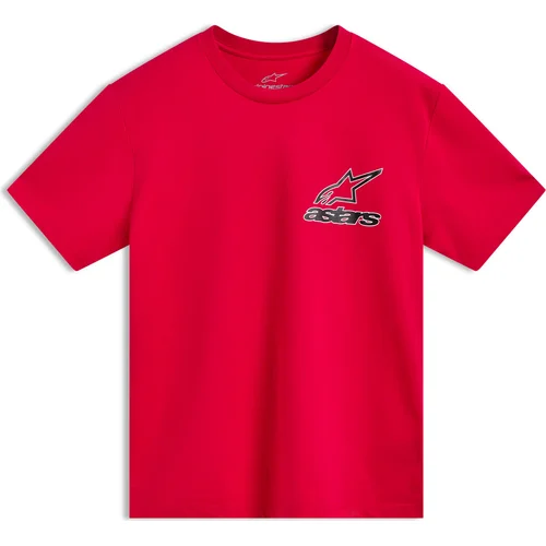 Tričko LINEOUT CSF ALPINESTARS 1236-72328-30-XXL (červená, veľkosť 2XL)
