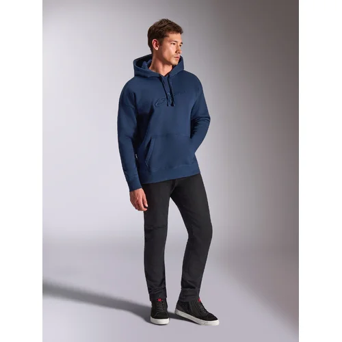 Mikina emergent oversized hoodie (modrá, veľkosť L) /ALPINESTARS/ - obr. 6