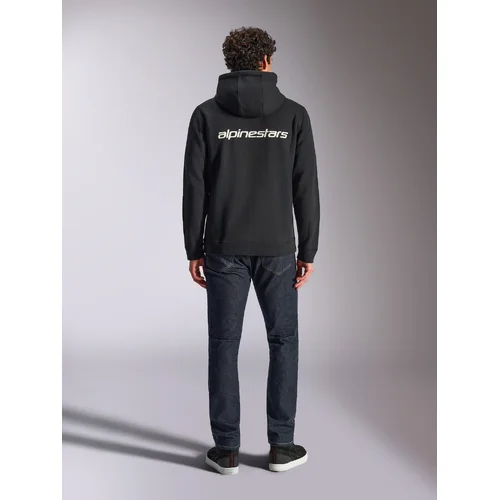 Mikina transverse hoodie (čierna, veľkosť M) /ALPINESTARS/ - obr. 4