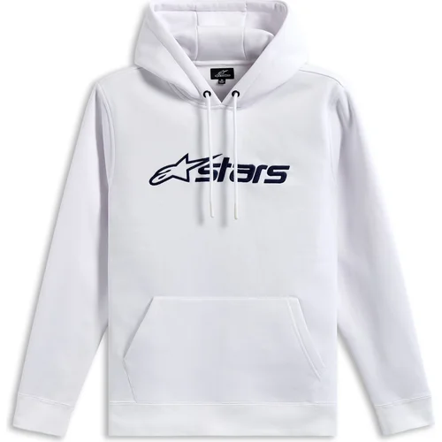 Mikina BLAZE HOODIE 3 ALPINESTARS 1244-52030-2070-M (biela/modrá, veľkosť M)