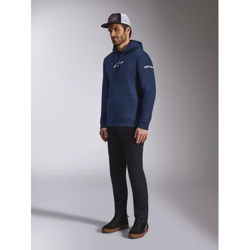 Mikina FRONTAL HOODIE (modrá, veľkosť M) /ALPINESTARS/ - obr. 3