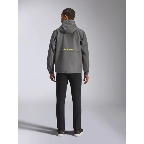 Bunda speeder chromium windbreaker (sivá/žltá fluo, veľkosť M) /ALPINESTARS/ - obr. 7