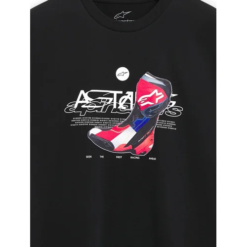 Tričko R BOOT CSF 1244-72180-10-S (čierna, veľkosť S) /ALPINESTARS/ - obr. 5
