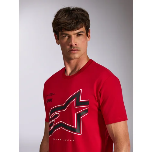Tričko AUTHORITY CSF 1216-72400-30-S (červená, veľkosť S) /ALPINESTARS/ - obr. 6