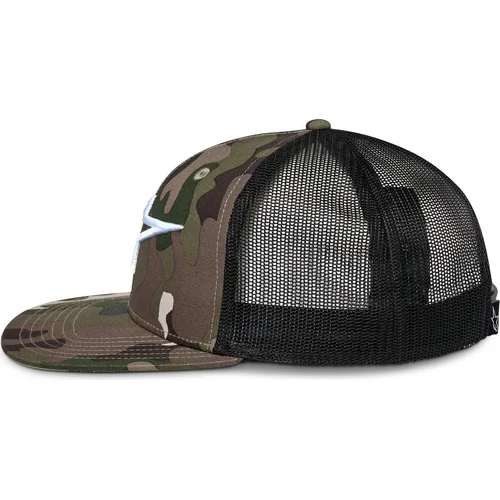 Zelená camo/čierna) šiltovka CORP TRUCKER /ALPINESTARS/ - obr. 1